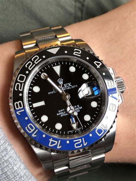 how to spot a fake rolex batman|rolex noob v9 batman.